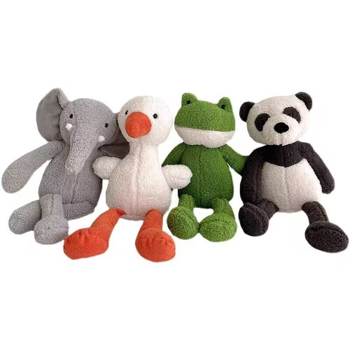 ins forgive frog doll long-legged elephant plush doll panda children's sleeping toy comfort doll gift