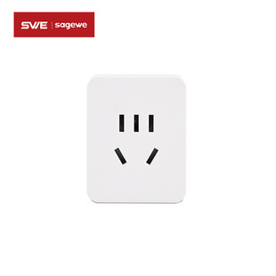 Graffiti WiFi smart socket fiberglass metering version mobile phone Remote Remote control timing switch Tmall Genie control