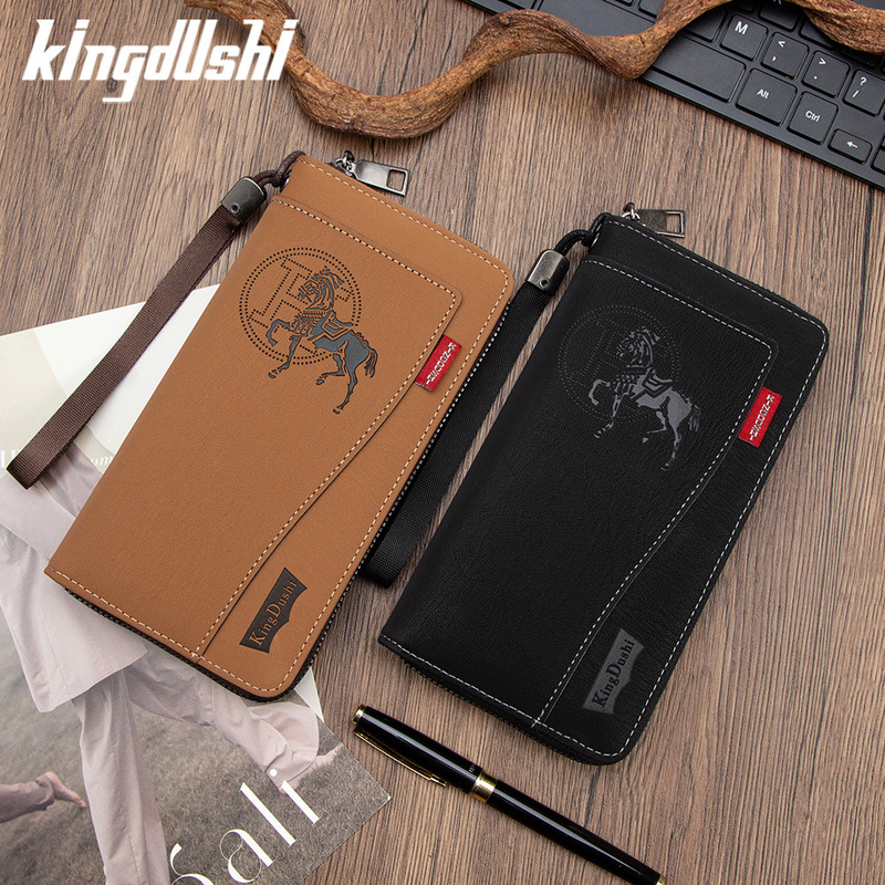 New Men's Wallet Long Wallet Retro Embossed Vertical Open Suit Bag Large Capacity Clutch Soft Wallet New Men's Wallet Long Wallet Retro Embossed Vertical Open Suit Bag Large Capacity Clutch Soft Wallet