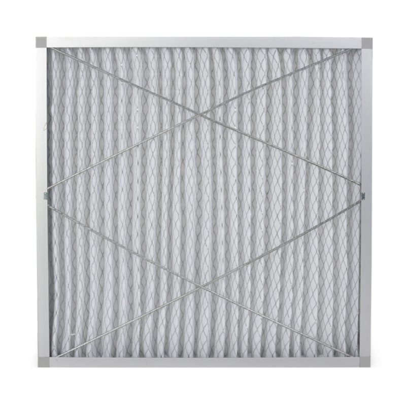 厂家供应 初效折叠过滤器 G3G4初效板式 板式覆网式 中央空调过滤