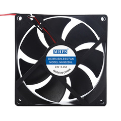 廠家直銷DC9025風扇9cm直流散熱風扇烘乾機暖風機電焊機專用風扇