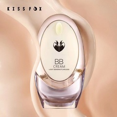 Kiss Fox Active Gold Nourishing BB Cream 40ml, Concealer, Moisturizing, Brightening, Oil Control, Sunscreen, Breathable, Invisible Pores