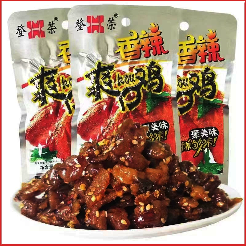 Dengrong пряная и освежающая курица 23 г/пакет с полной коробкой 300 упаковок с сроком годности 270 дней