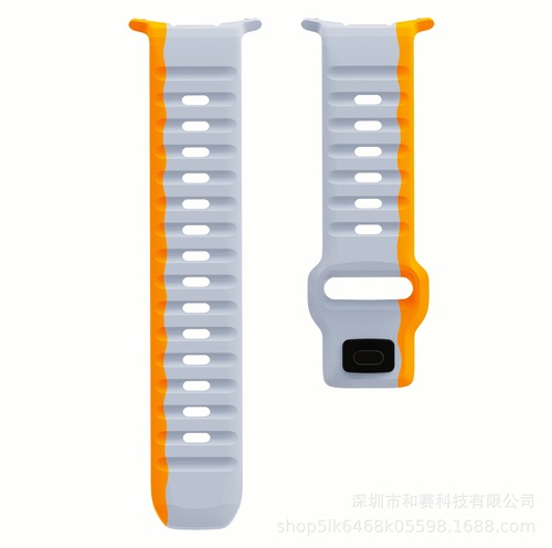 Applicable for Samsung Watch Ultra Wave Detachable Silicone Strap Watch 7654 Step Replacement Wristband