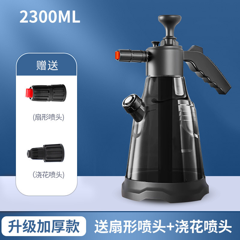 2L lavado de automóviles pulverizador de espuma de alta presión lavado de automóviles máquina de espuma especial riego manual rociador de agua espumante lavado de automóviles pulverizador de espuma image 7