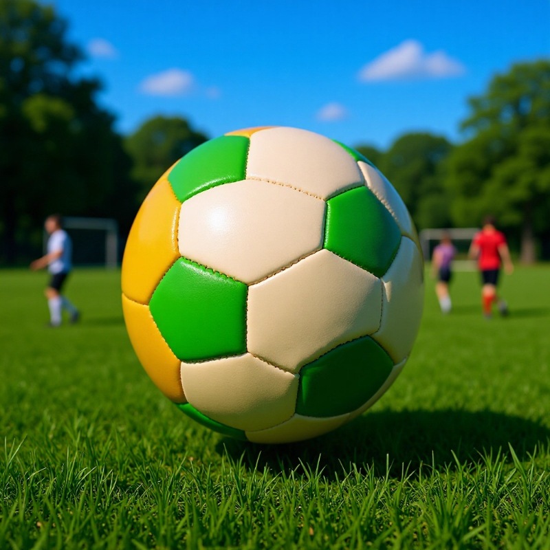 Children's No. 2 Pvc Machine-Sewn Soccer Ball for Kindergarten Safety Training, Free Logo Customization, Wholesale