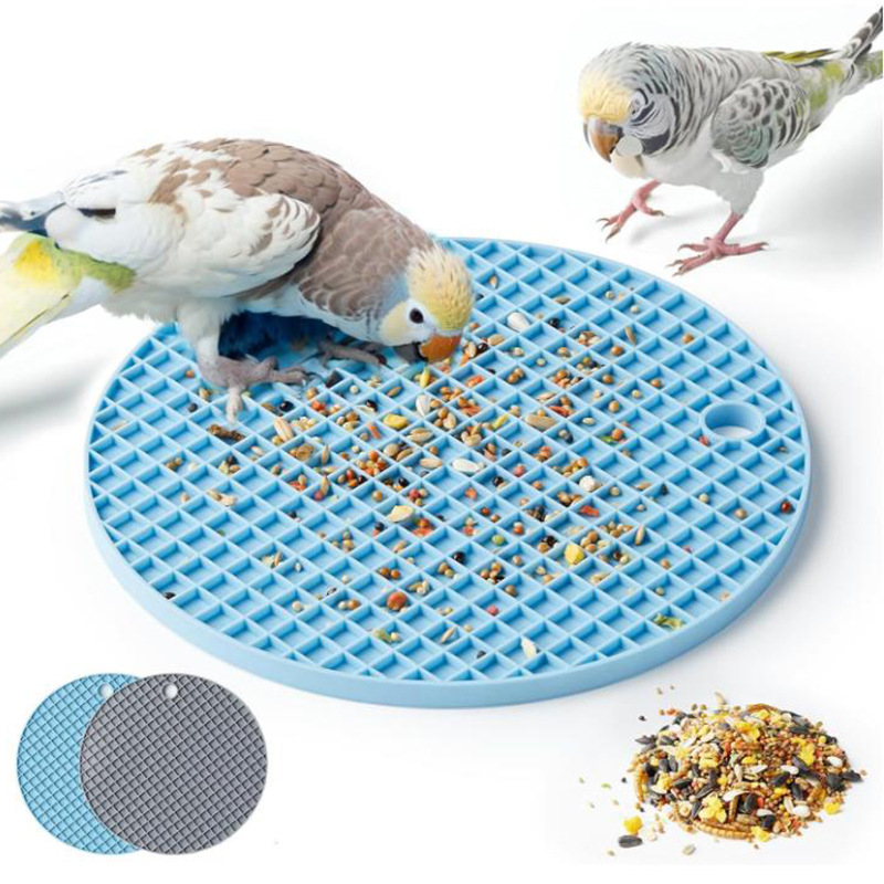 Cross-border new bird slow feeding mat interactive parrot foraging…
