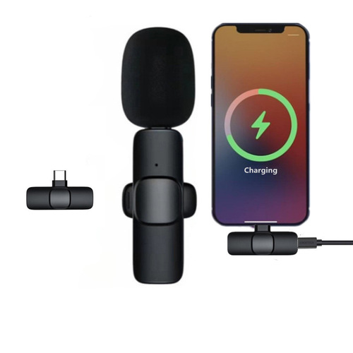 Source manufacturer live broadcast invisible microphone short video noise reduction reverberation wireless lavalier microphone K8K9