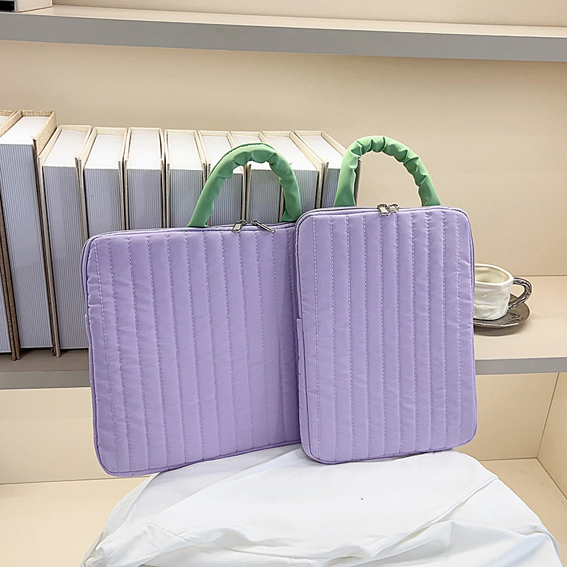 14inch Laptop Protective Case Storage Bag Cute Contrasting Color Portable 11inch Ipadpro Tablet Inner Sleeve Bag 14inch Laptop Protective Case Storage Bag Cute Contrasting Color Portable 11inch Ipadpro Tablet Inner Sleeve Bag