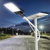 solar energy street lamp Outdoor lamp 6 New Rural led Super bright 200W high-power Municipal administration engineering Dedicated High pole lamp