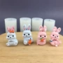 3d立体巧克力硅胶兔子模具
