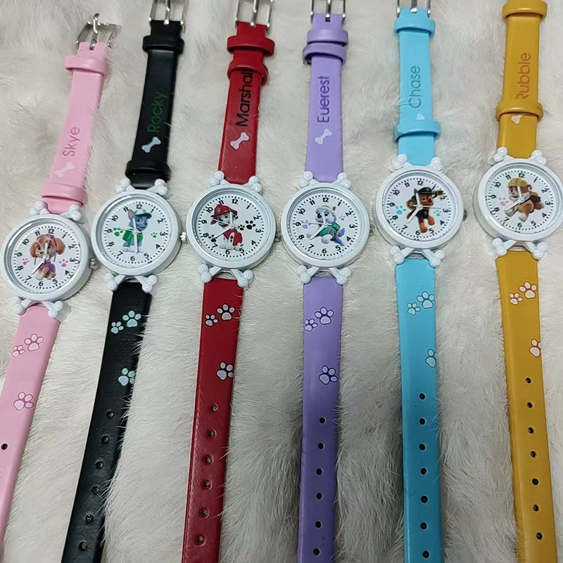 Wangwang Team детские часы мультфильм девочка Мальчик Милые кварцевые часы для начальной школы поколение волос