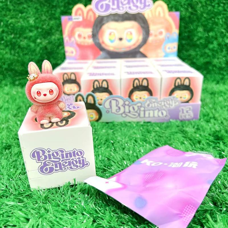 クリエイティブラブブブラインドボックス樹脂ミニ人形かわいい植毛かわいいブラインドボックスおもちゃトレンディな人形卸売|undefined