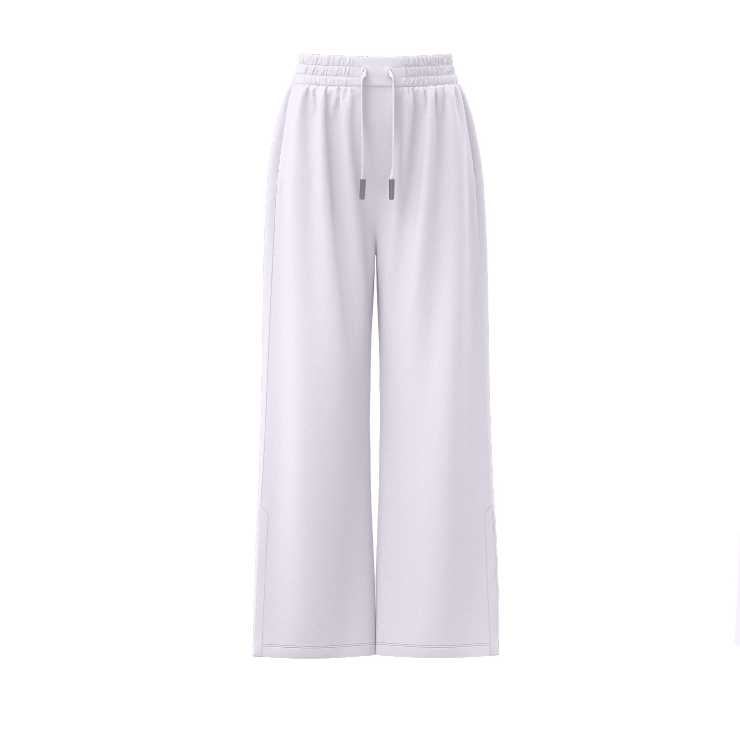Juyitang Summer Ice Sensación casual anti-ultravioleta drapeado Pantalones anchos con protección solar de corte delgado y transpirable