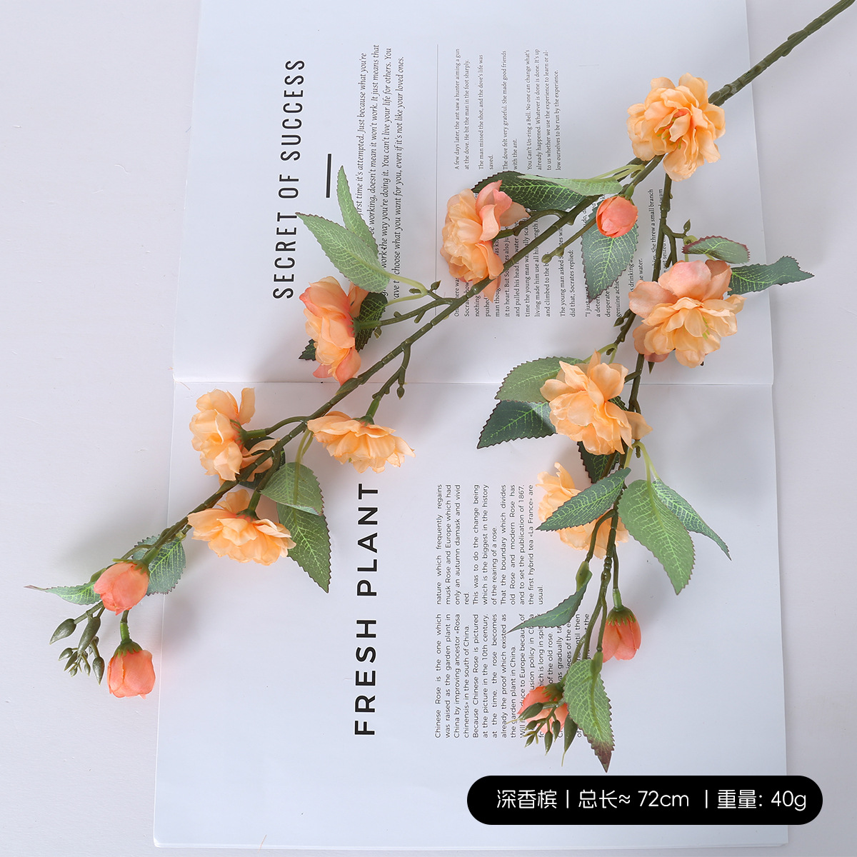 Simulación de camellia de rama única decoración del hogar retro chino props de fotografía flores falsas flores de seda camellia silvestre flores simuladas