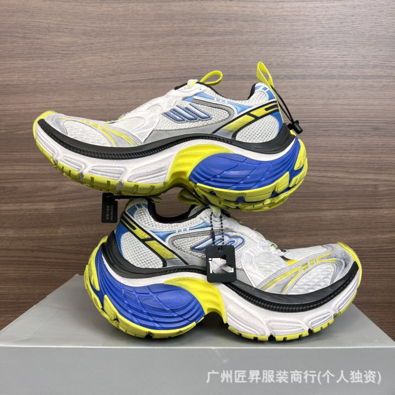 跨境专供毒家现货25ss巴黎B家10XL透气立体休闲运动鞋|undefined