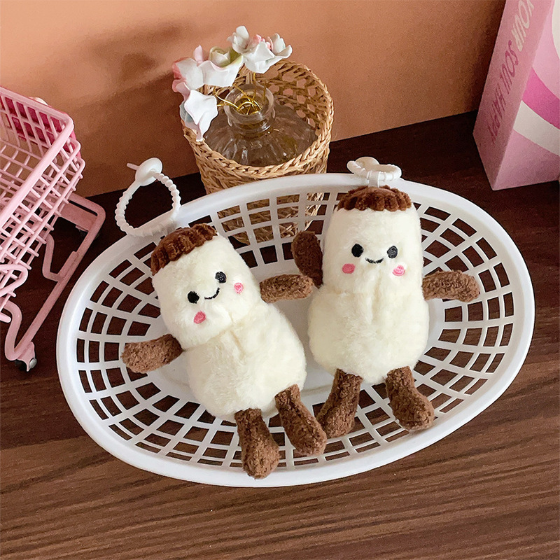 可爱迷你早餐系列小挂件公仔钥匙扣婚庆抛洒娃娃包包挂饰活动礼品|undefined