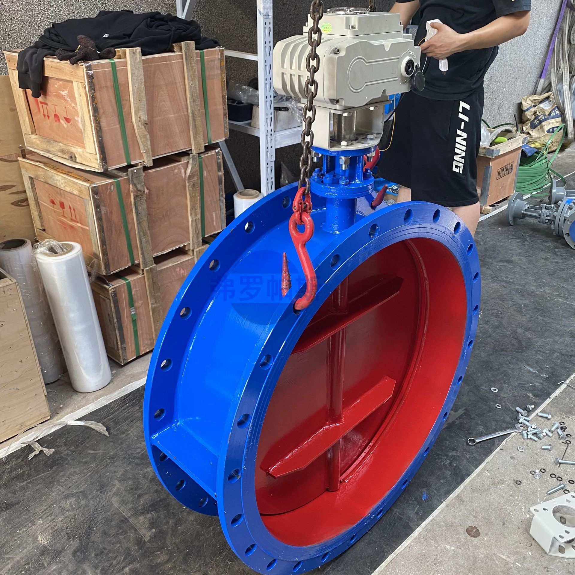 电动通风蝶阀 D941W-1C开关型A C380V通风电动蝶阀DN200 厂家直供