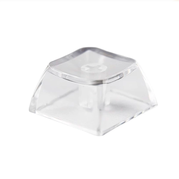 White transparent XDA keycap