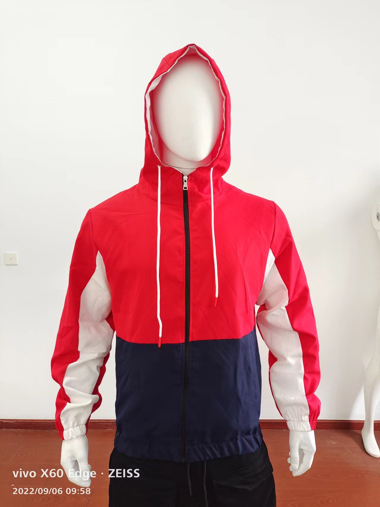 Men's loose hooded zippered shirt, double layered long sleeved autumn/winter casual jacket, men's jacket_voghion.com
