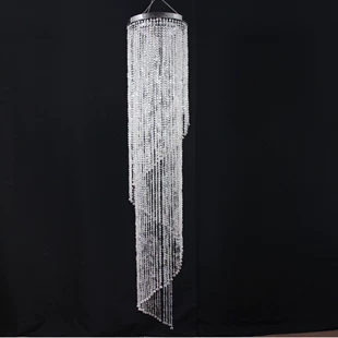 Свадебная декора chandelier imitation crystal AB цвет, симфония соединённые бусины спиральная декоративная люстра