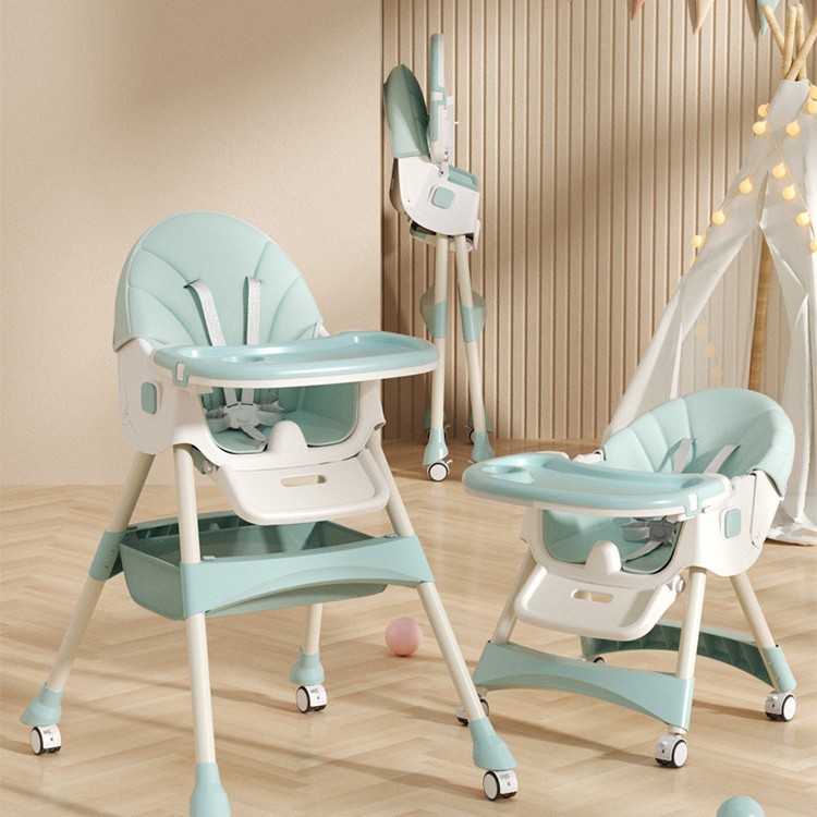 Silla de comedor para bebés multifuncional ajustable silla de comedor para bebés mesa de comedor silla portátil reclinable doméstica