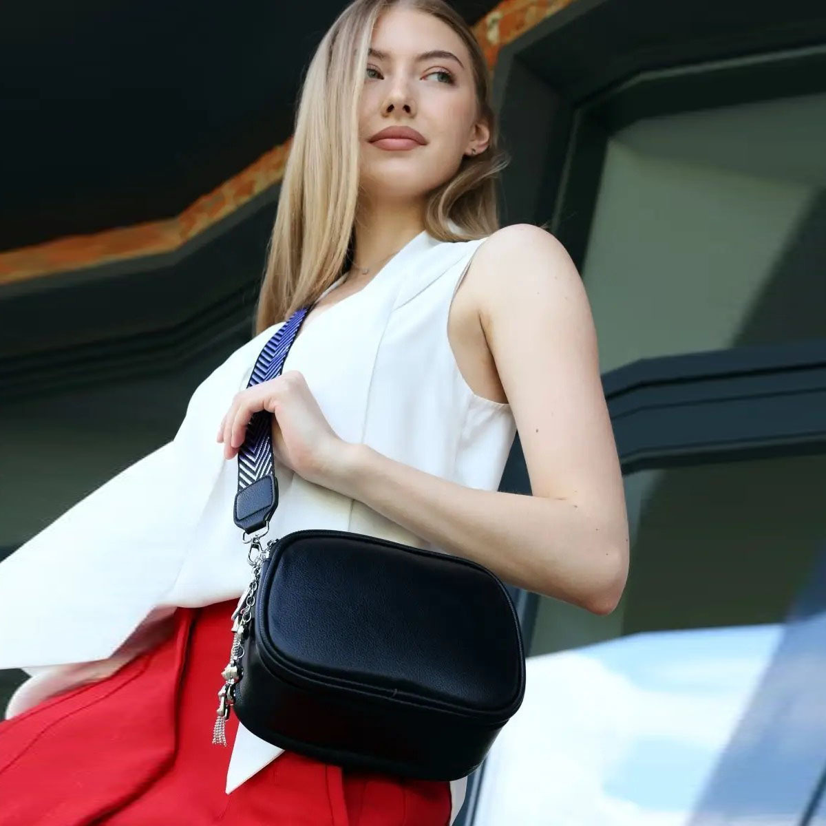New Women's Fashionable Shoulder Bag, Youthful Versatile, Suitable For Daily Leisure Travel, Portable And Convenient_voghion.com