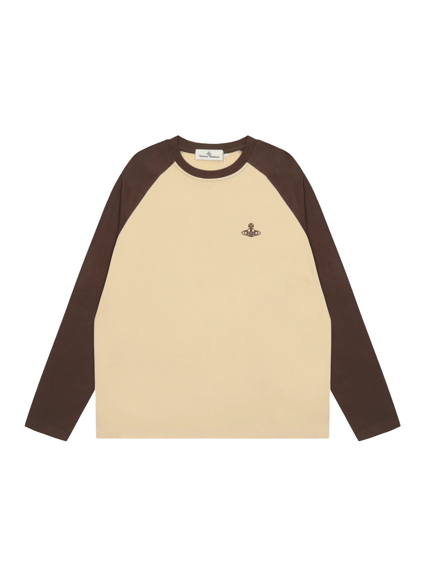 Vivienne Westwood Orb Logo T-shirt Beige Brown