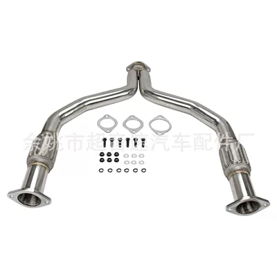 Overseas warehouse delivery suitable for 370ZZ34G37V36VQ37VHR0816 exhaust pipe modification car modification accessories (Exhaust manifold)