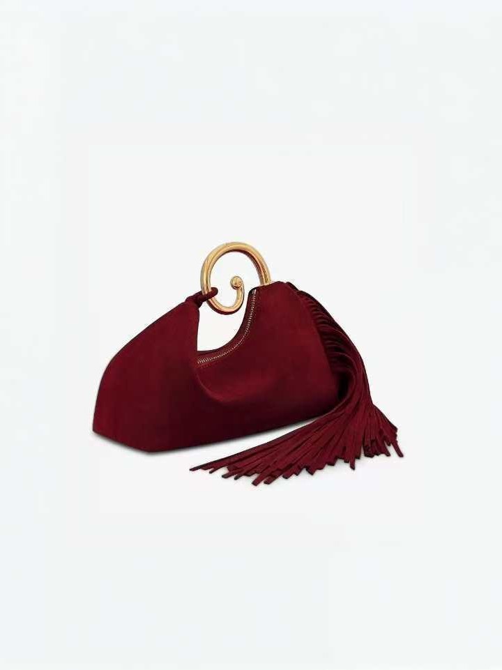 Bolsa de cena de explosión transfronteriza, nueva bolsa de cena de textura retro de alta calidad, moda elegante, tendencia de bolso de borda