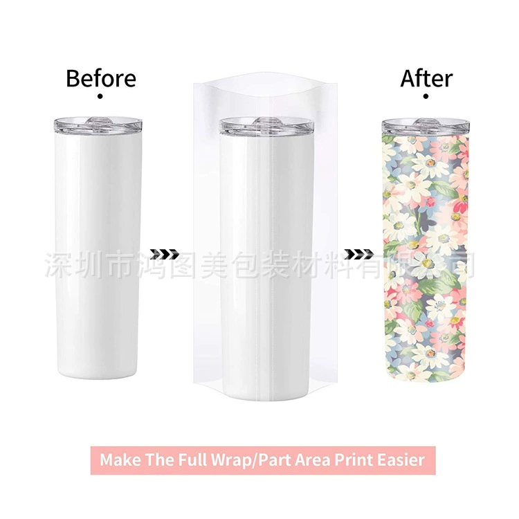 Поставка передачи сублимации молоко белый прозрачный термоусадочная пленка для всех видов Кубок передачи тепла