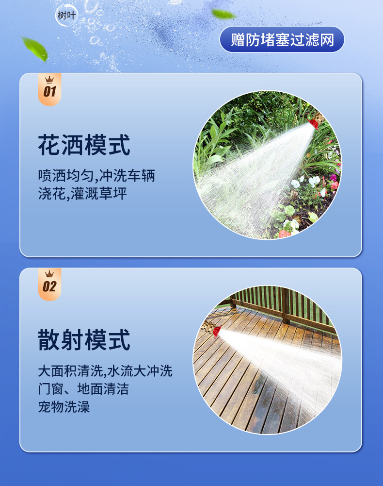 Car washing high pressure water gun household car washing machine washing machine car washing machine powerful washing pump artifact wireless super