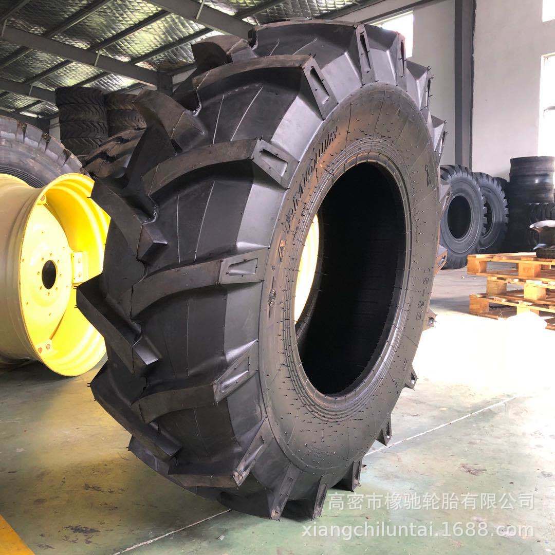 15-24玉米联合收割机轮胎 自走式谷物农用机械 人字旱田