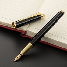 金属钢笔商务广告礼品水笔可印制LOGO书法练字用钢笔书写清晰流畅