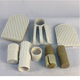 Factory direct supply shower curtain rod accessories telescopic rod plastic parts 28/32 tube ABS material