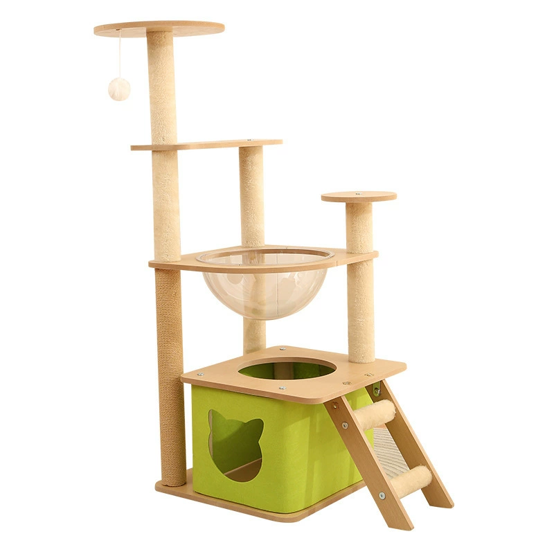 Summer space climbing frame, toy, cat