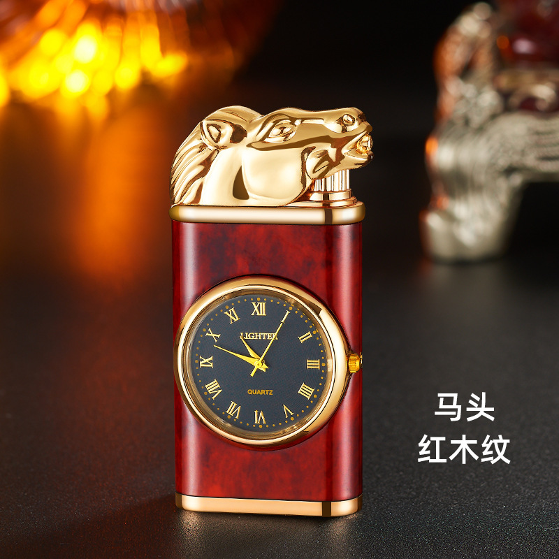 말 머리 - 마호가니 그레인