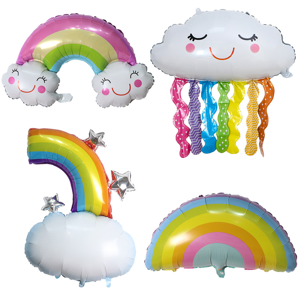 Rainbow balloon