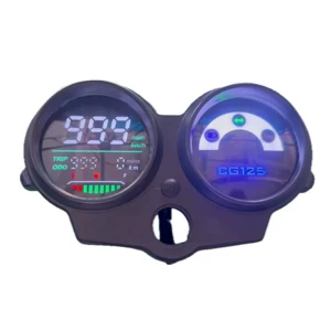 Motosiklet Cg125 Rəqəmsal Sürətölçən Yanacaq Göstəricisi Paneli Odometer Modifikasiyası