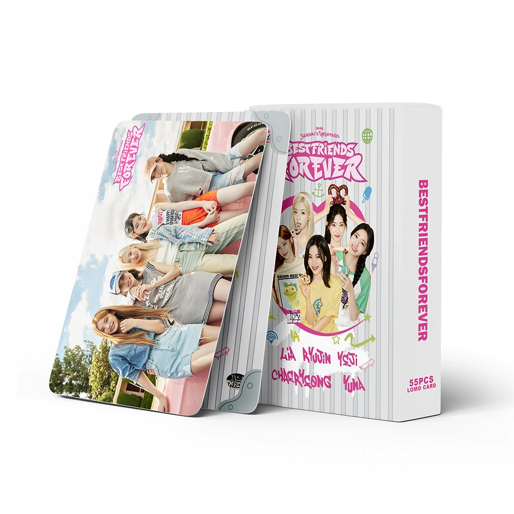KPOP Интегрированная ссылка G-iDle альбом IDOL поддерживает фото карточку IVE ZB1 комбинация 55 маленьких фильмов