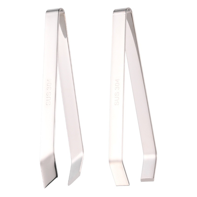 Thickened stainless steel pig feather clip plucker chicken feather duck feather household fish bone clip fish bone clip plucking pliers forceps