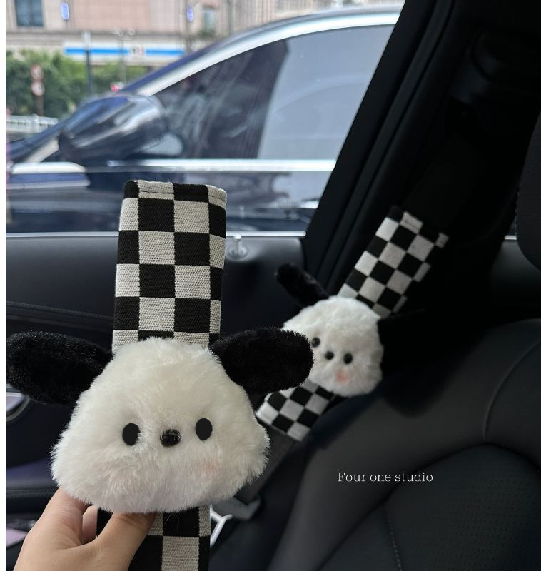 Car seat belt shoulder pad cool Parchapa dog car decoration couple car accessories boys new car gift