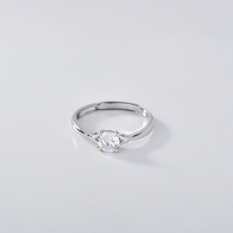 Fashionable adjustable classic ring for St. Valentine's Day with…
