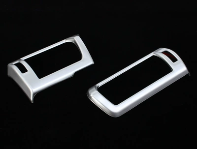 Şüşə kənarı xromları/moldingləri, car window net front and rear - left-and-right-air-outlets-2-asian-silver