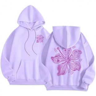 �羳Pink Graphic Hoodie for Women Cute Pre���R�dŮʽ�Bñ�l