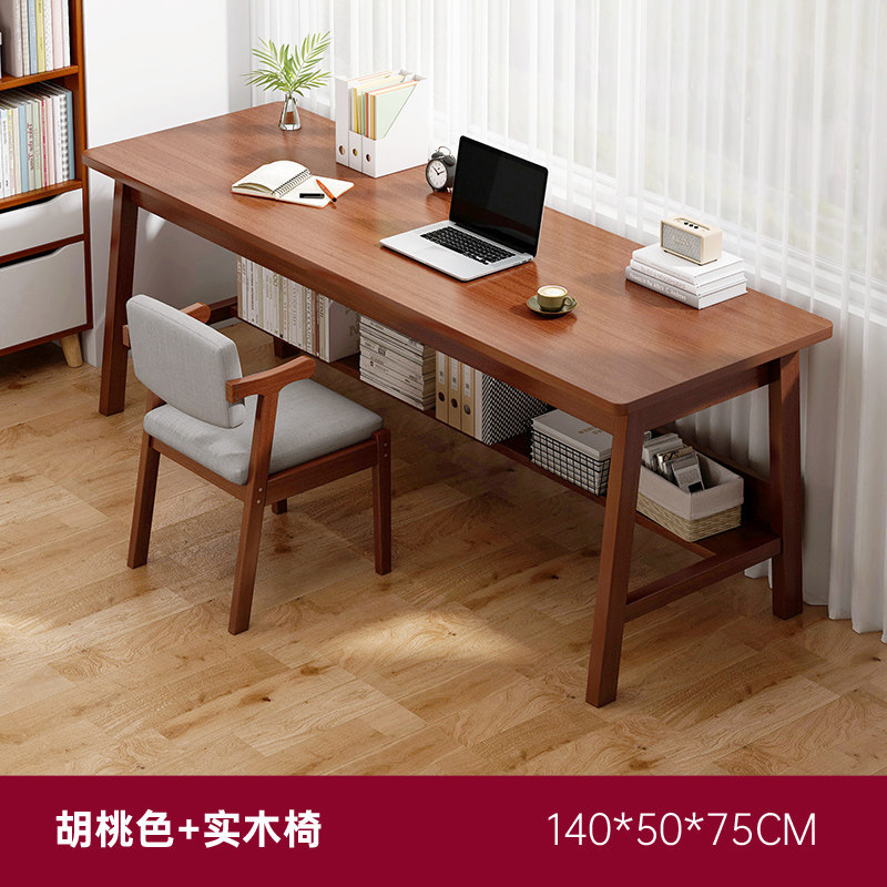 Mesa de escritorio estrecha de pierna de madera sólida dormitorio rectangular para estudiantes estudio escritorio de escritorio escritorio de oficina escritorio de computadora escritorio