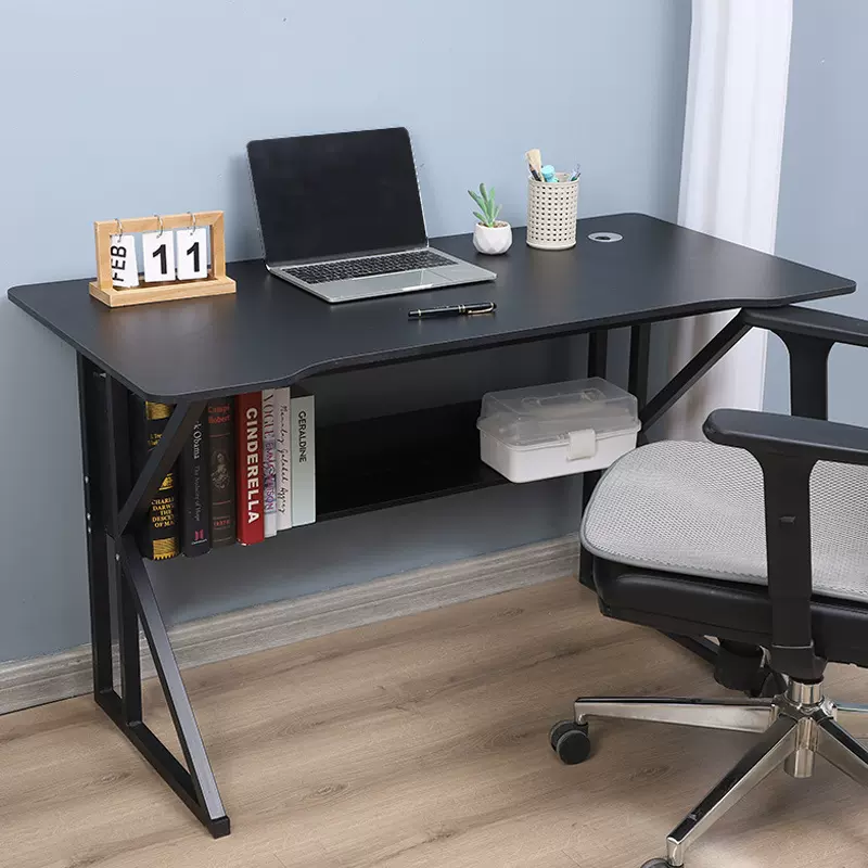 家用书桌简约桌子 卧室桌子 学生学习桌 电脑桌 电竞桌 K型电脑桌