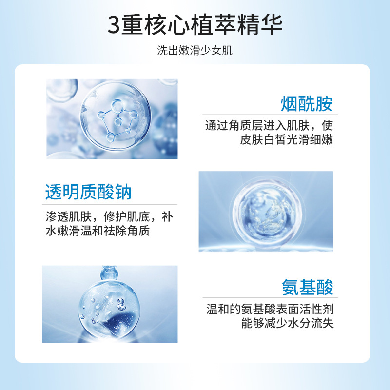 Sakose Vaseline Amino Acid Jelly Scrub Bath Treasure: Exfoliating & Polishing Body Wash for Men and Women