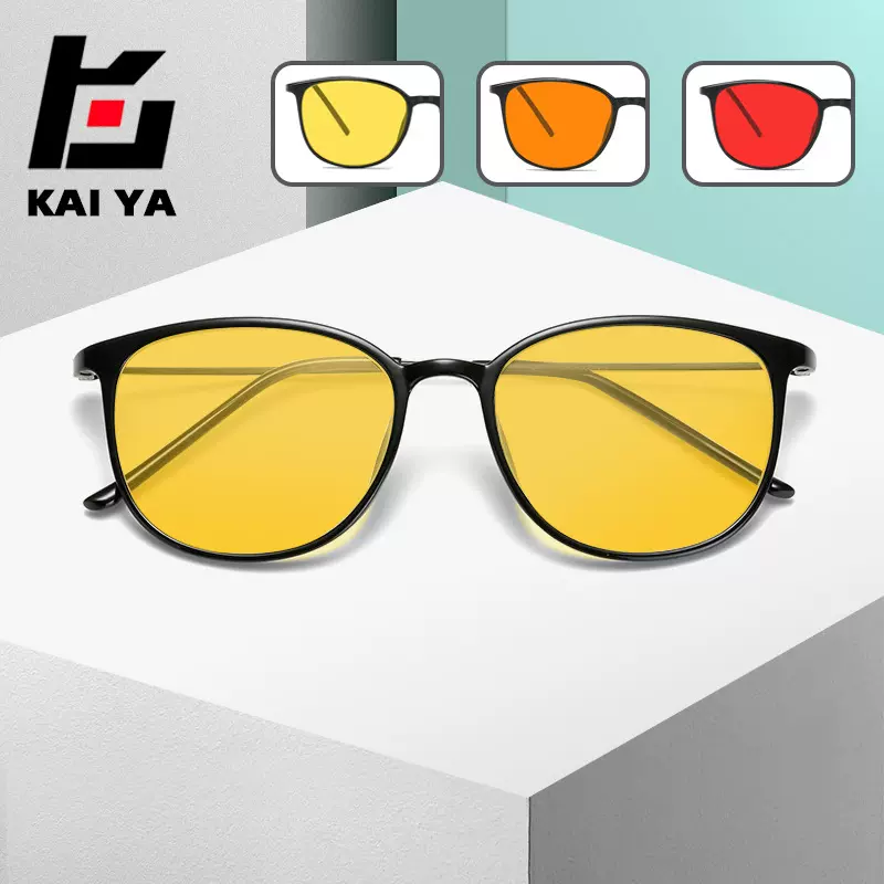 新款轻巧tr90防蓝光夜视镜太阳镜男女手机电脑竞技游戏平光防护镜