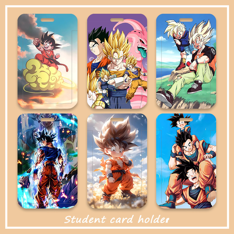 Dragon Ball kart qoruyucusu - məktəb və nəqliyyat kartı üçün sərt